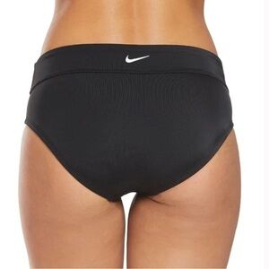 Nike Womens Active Hipster Bikini Bottom NESS9275DS Black Bikini Swimwear Medium
